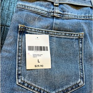 🔔 Forever 21 belted high waist jeans